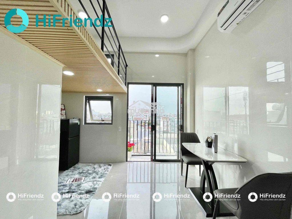 Duplex ban công full nội thất gác cao 1m6 ngay bốn xã - 2