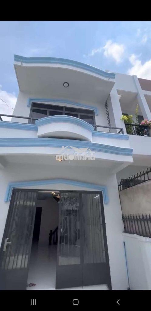 Cho thuê nhà mới tinh 1/ nguyễn văn quá 1 trệt 1 lầu, dt 5×20 có 4pn - 2