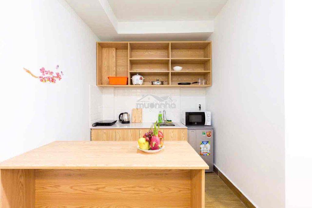 Cho thuê căn hộ studio tách bếp cửa sổ trời full nt gần cầu ba son q1 - 4