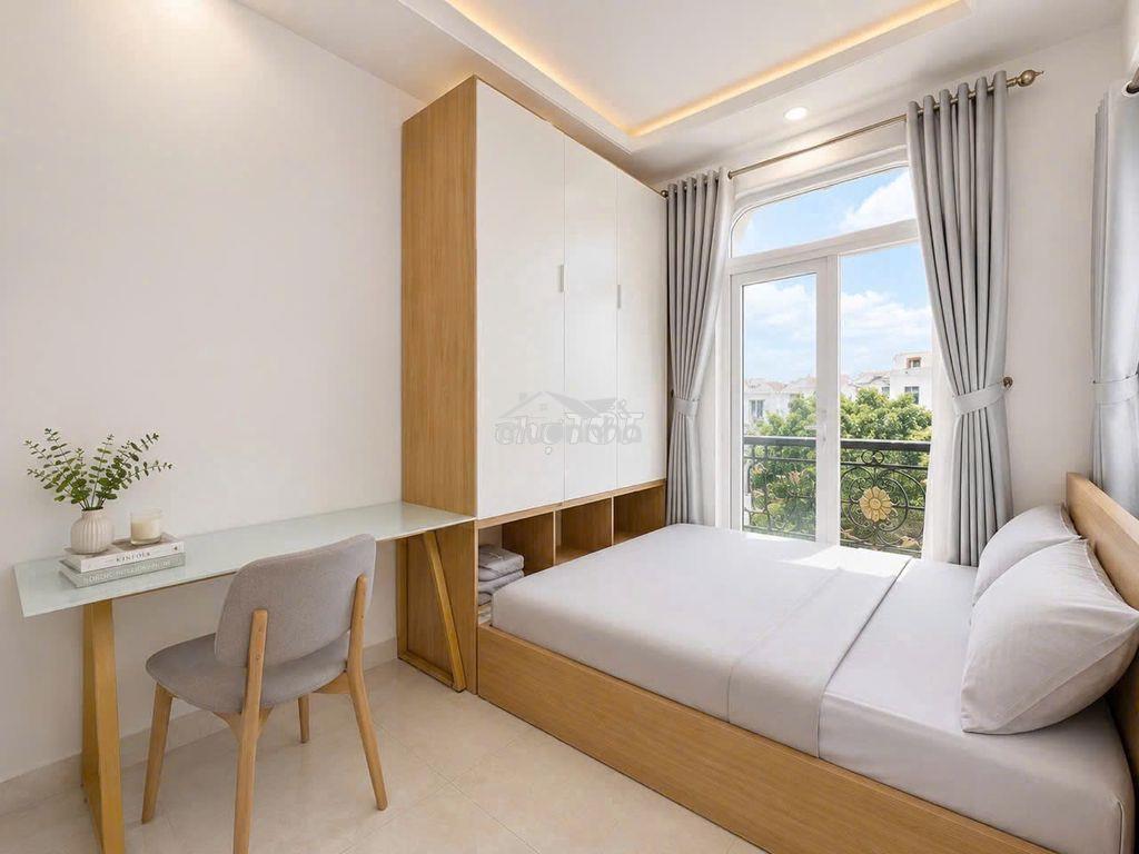 Cho thuê phòng ban công mới nội thất xịn ở cuối thống nhất, gò vấp - 3