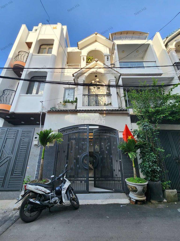 Nhà trệt 2 lầu hẻm thông 6m gần chung cư 4s