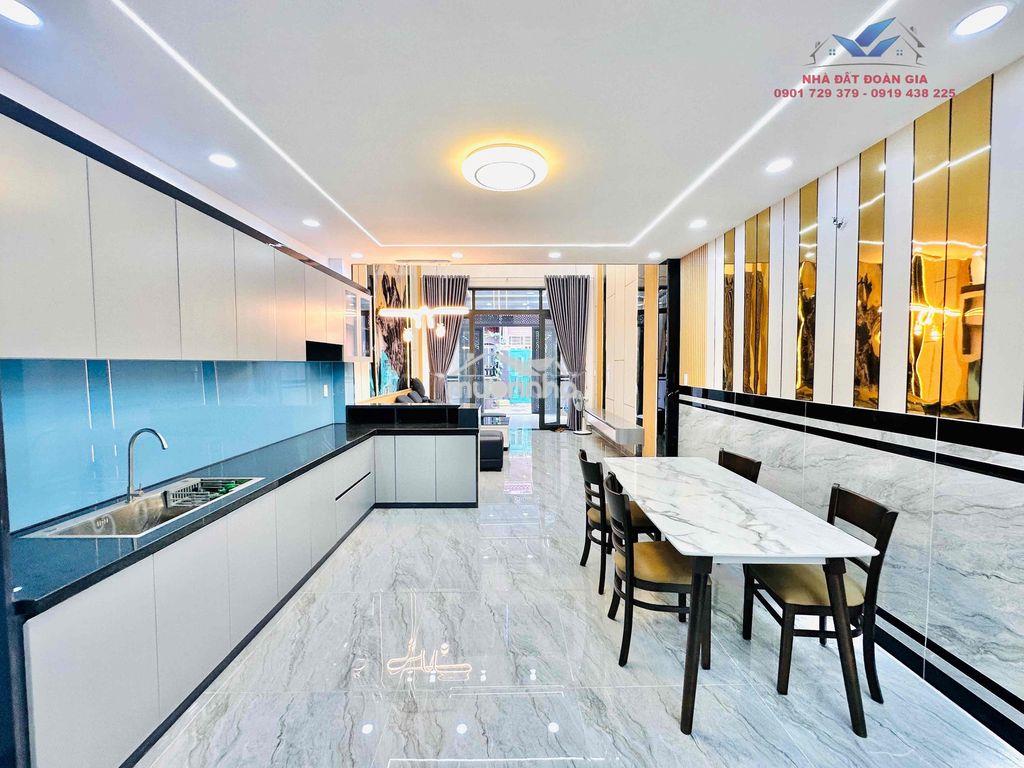 Nhà đẹp 4m x 20m 1/ ngắn đường nguyễn thị kiểu đối diện trường học - 4