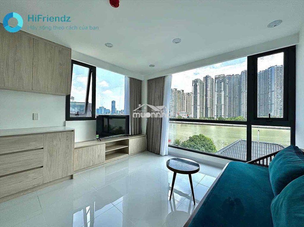 Q2📍căn hộ 1pn view sông ⚜️nhà mới chất lượng cao✅khu gần cầu sài gòn - 3