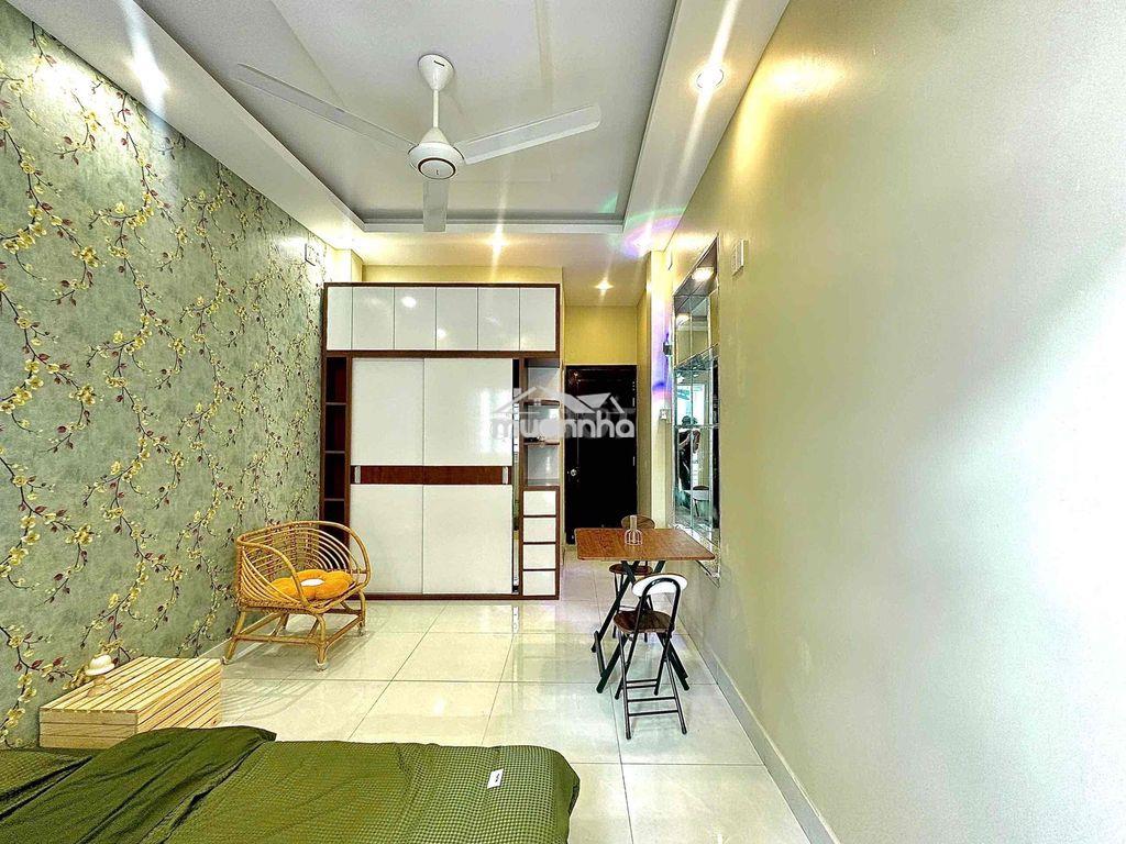 Cho thuê 1pn ngăn bếp 25m2 full nt balcon ngay nđc lý thái tổ q3 - 3