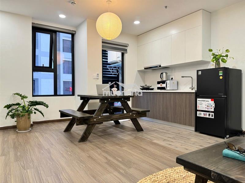 Cho thuê căn hộ 1pn, có hồ bơi, ban công, mới xây xong
