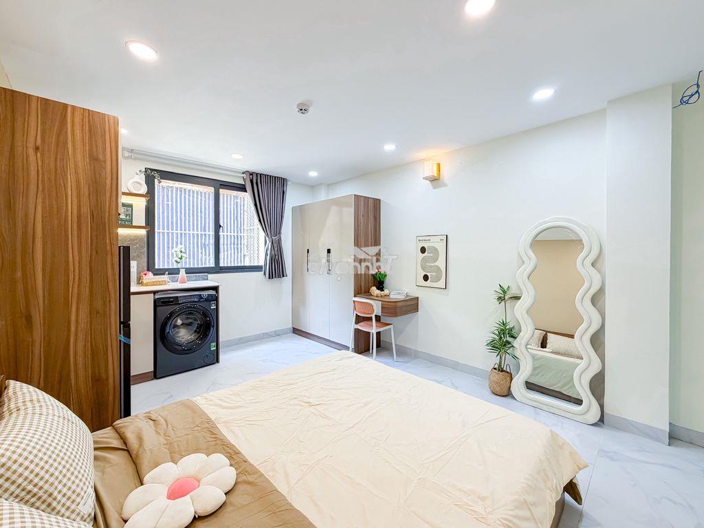 Chính chủ cho thuê căn hộ studio mới toanh - ban công - máy giặt riêng - 2