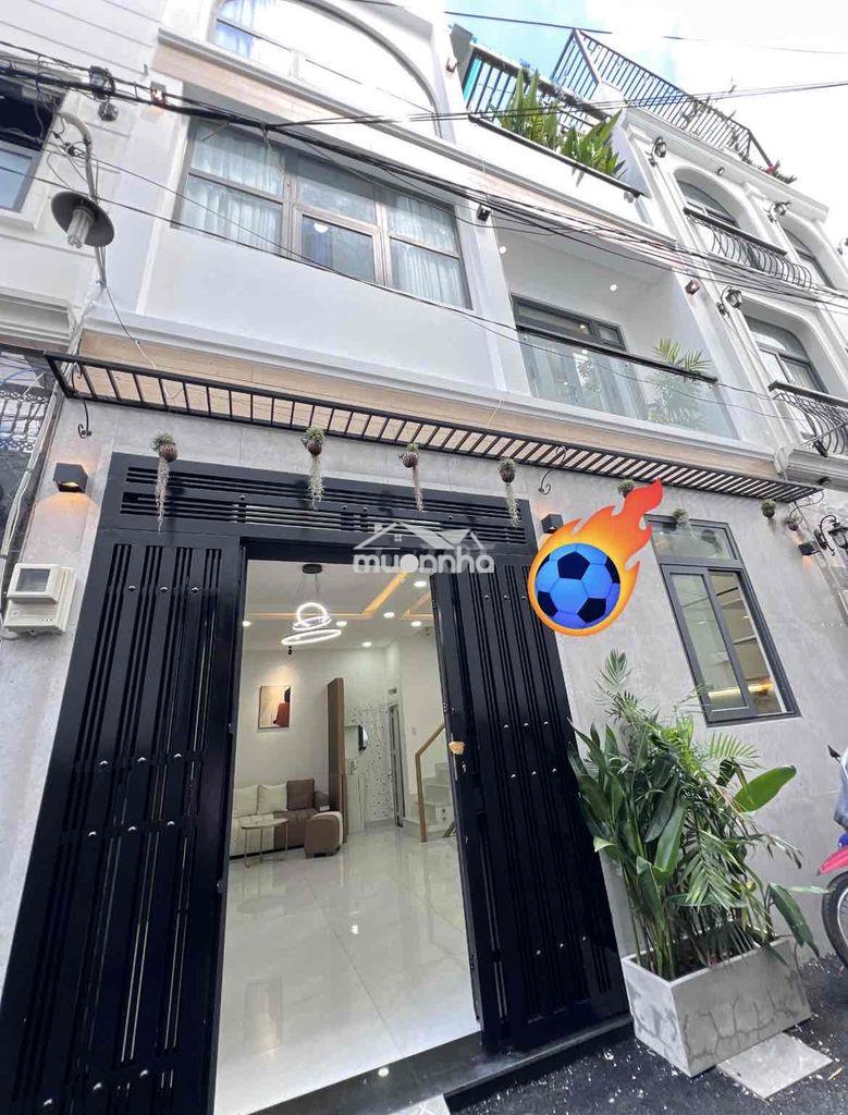 Nhà gò vấp 6 tỷ có 3pn rộng - hẻm ba gác an ninh- sát cityland, dqh
