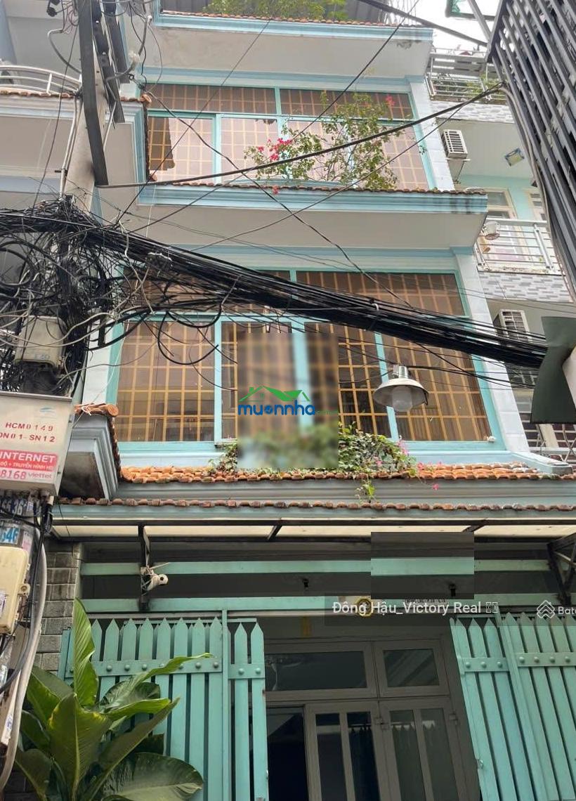 Bán nhà hồng lạc - dt 4,3 x 13,5 - 59m² - 1 trệt 2 lầu sân thượng - giá 7,4 tỷ tl - 4