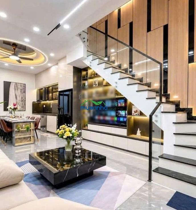 Nhà đường lớn phan văn trị - gò vấp.giá 2tỷ6/65.7m2 đang cho thuê 16 triệu/th. gần khu city land - 3
