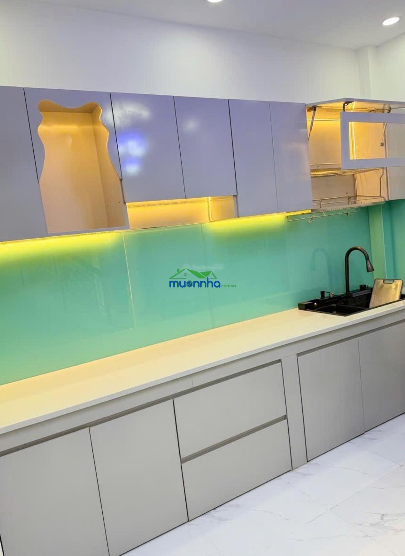 Nhà đẹp dương bá trạc, kế quận 1, 3 tầng btct, dts 132m², hẻm rộng, full nội thất - 3