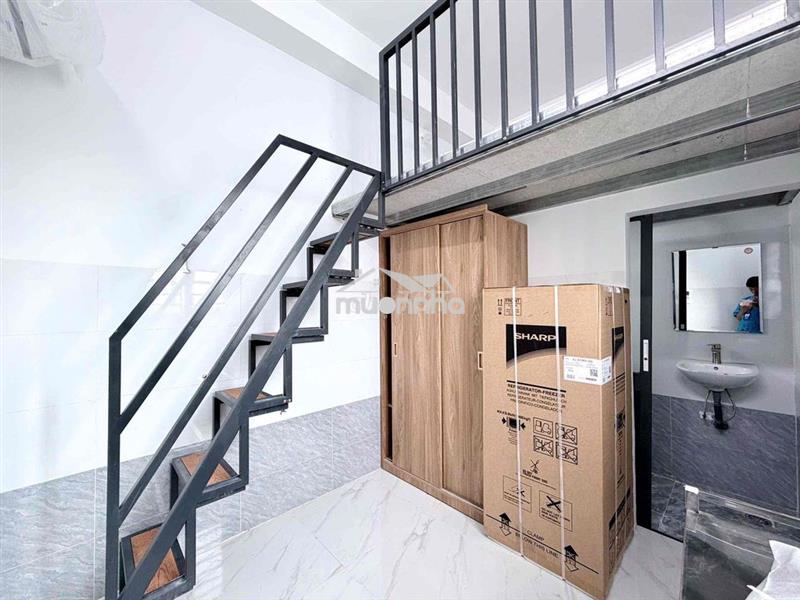 Phòng duplex siêu vip full nội thất đối diện emart phan huy ích