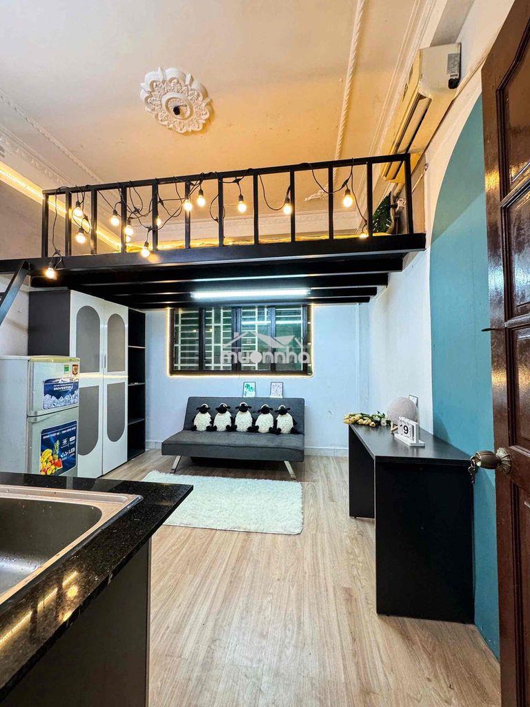 🏡Duplex sinh viên full nội thất - máy giặt riêng siêu rộng ngay q10