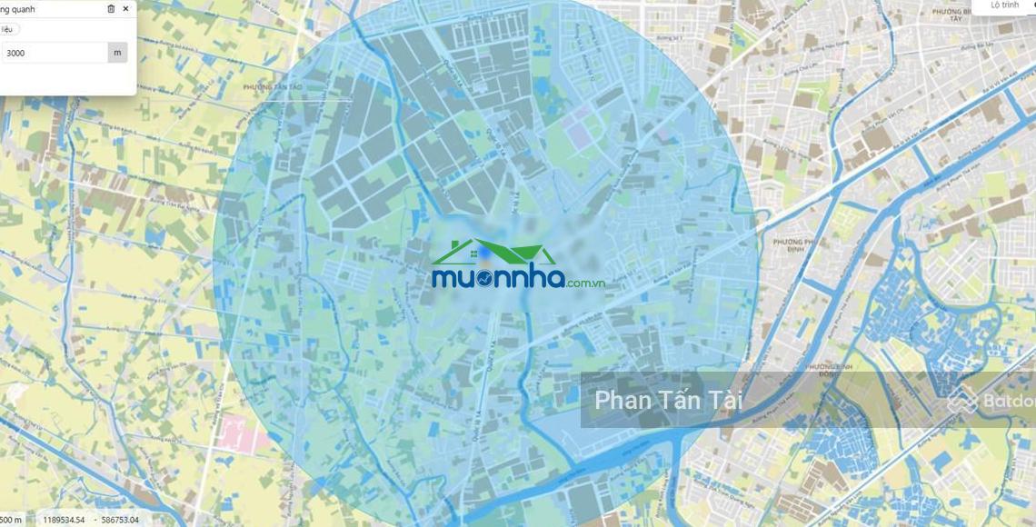 Bán 5 tỷ 45 nhà 2 tầng 116,5m2 sàn hẻm 7m thông vòng xoay an lạc ở khu qh dân cư, có phòng ngủ trệt - 3