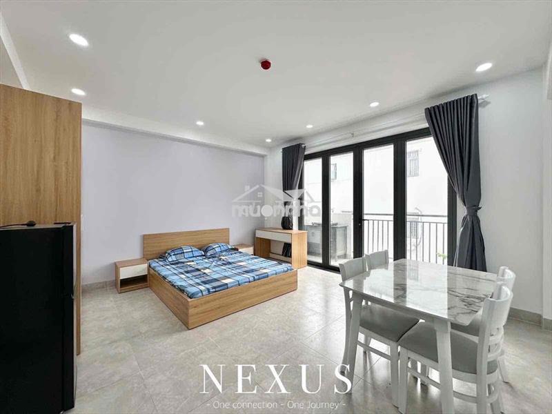 Studio ban công full nội thất mới xây 100%_cuối nguyễn thái sơn p5 qgv