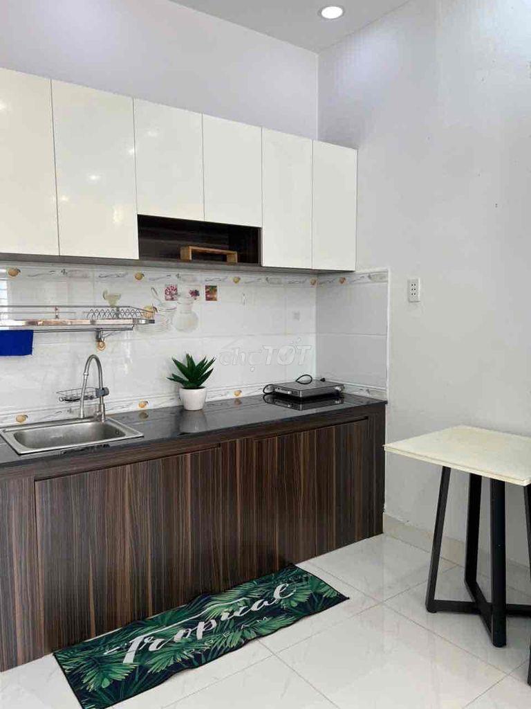 Cho thuê căn studio ban công full nt mới ở điện biên phủ bàn cờ q10 - 4