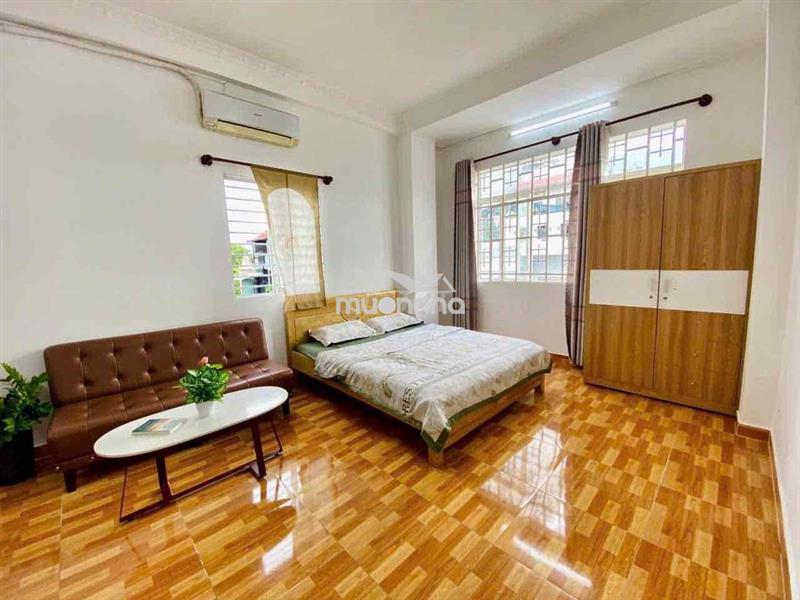 Cho thuê căn hộ studio cửa sổ lớn q8 gần cầu chữ y, cầu nguyễn văn cừ