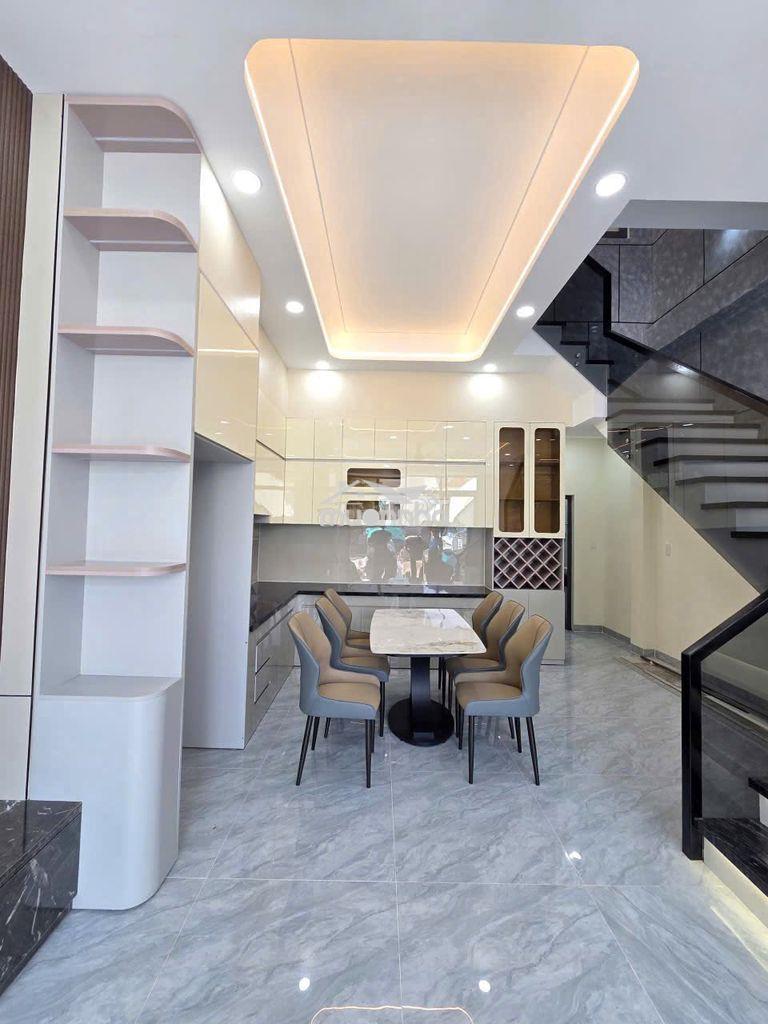 Bán nhà trệt lầu giá rẻ gần ngã tư bình chuẩn - thuận an - 4