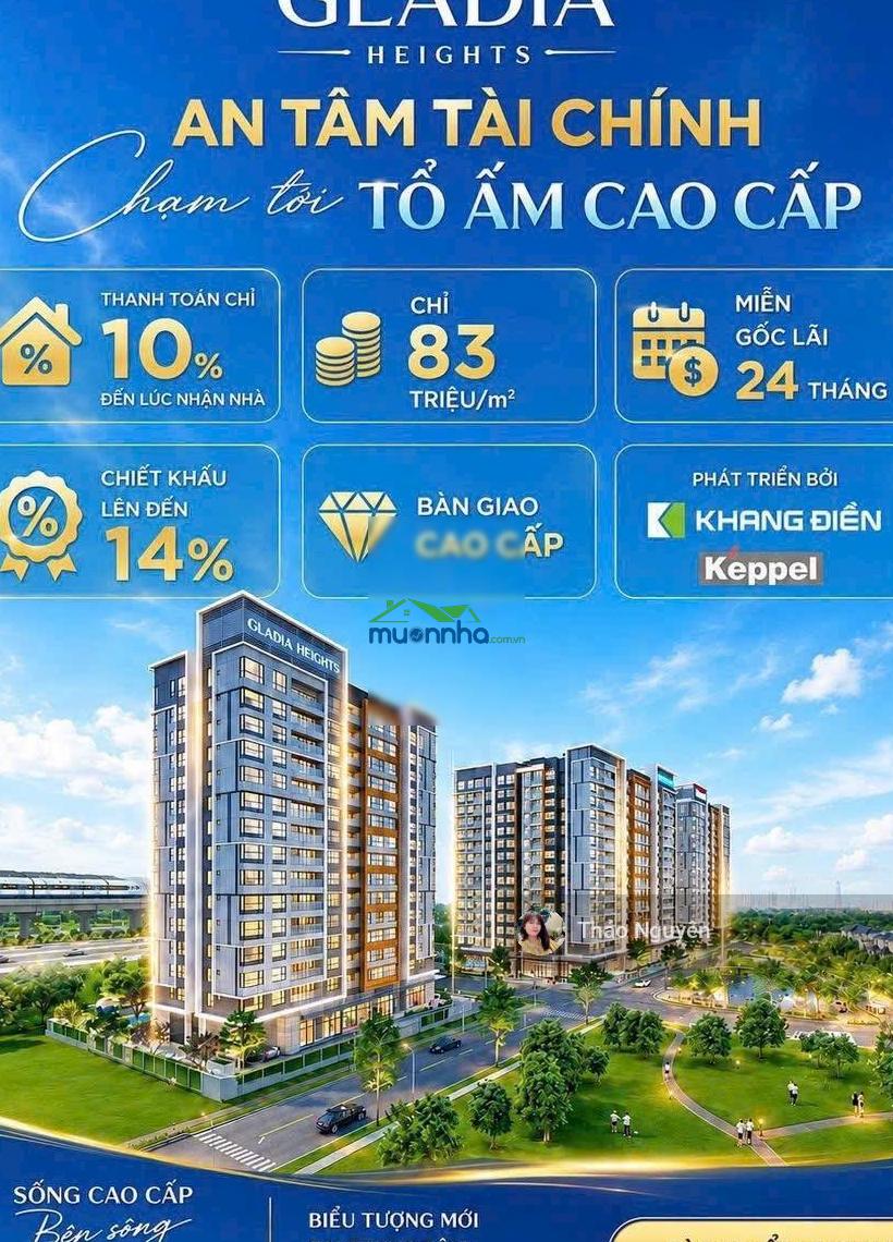 Mua trực tiếp cđt mở bán đợt 1 giá chỉ 83tr/m2 chỉ 5.9 tỷ căn 2pn tại trung tâm q2 alo 0979 940 *** - 2