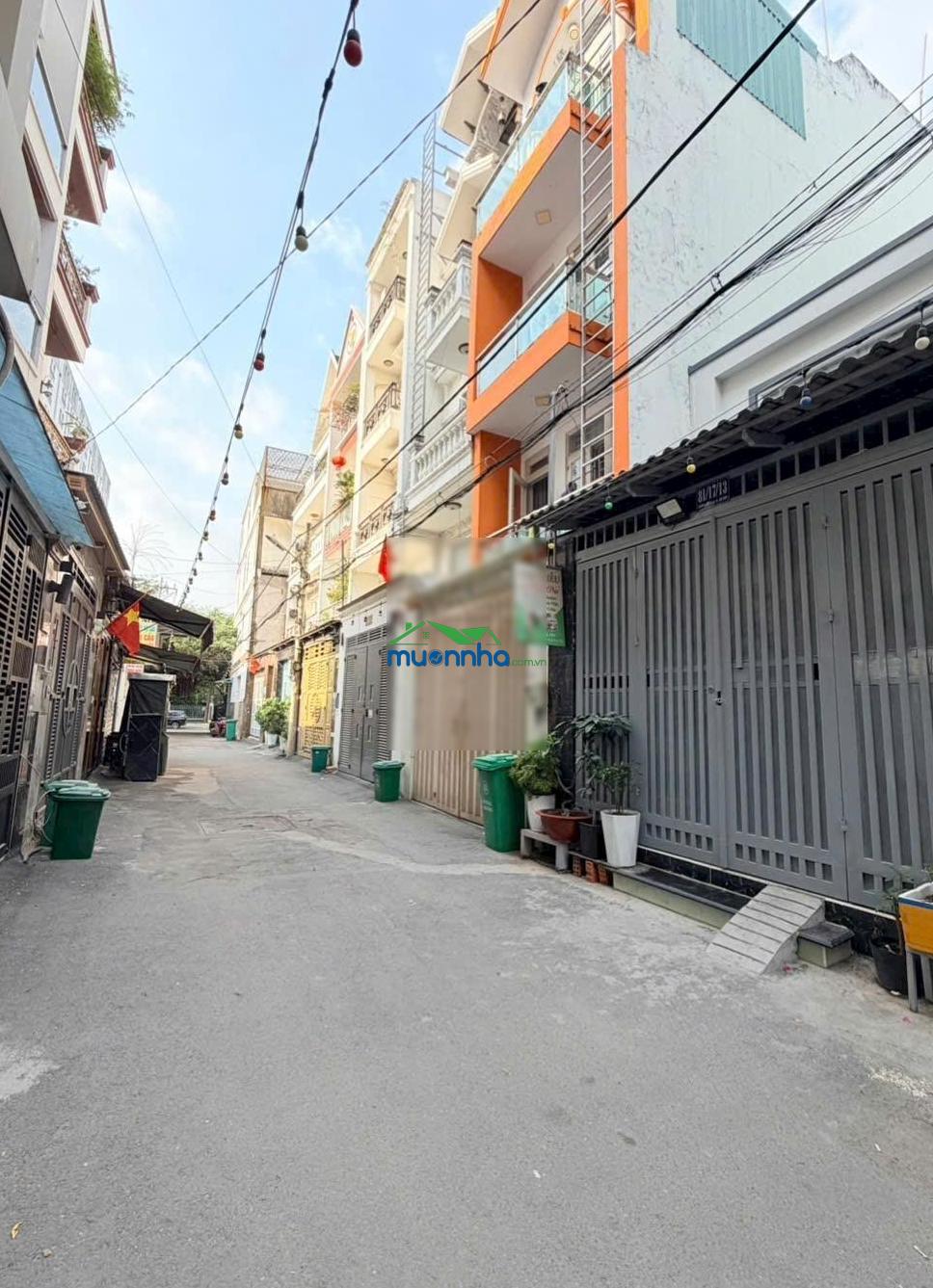 Bán nhà hẻm xe hơi 6m thông đường trần tấn sát âu cơ, q. tân phú, dt 4x23m - 2