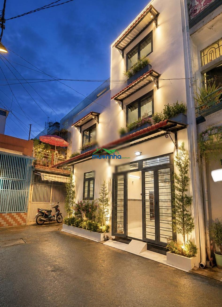 Hẻm nhựa 5m gò dầu - 4 phòng ngủ - nhà mới tinh - ngang 7m - sổ công nhận đủ 41.1m2 - 2