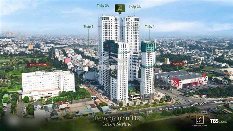Căn hộ xanh green skyline - vị trí đắc địa - giá thắt chặt từ 55tr/m²