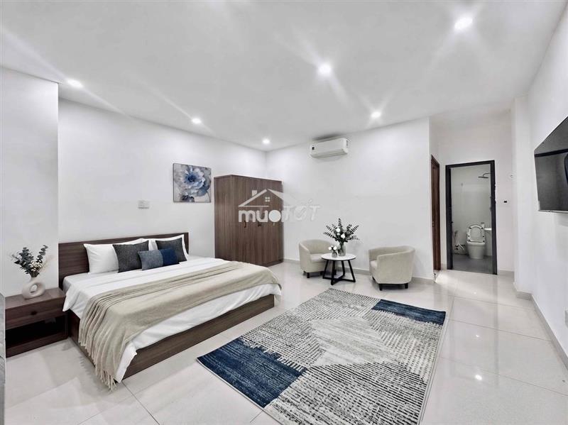 Căn hộ cc full nội thất 1pn cực rộng 80m2 trung tâm quận bình thạnh