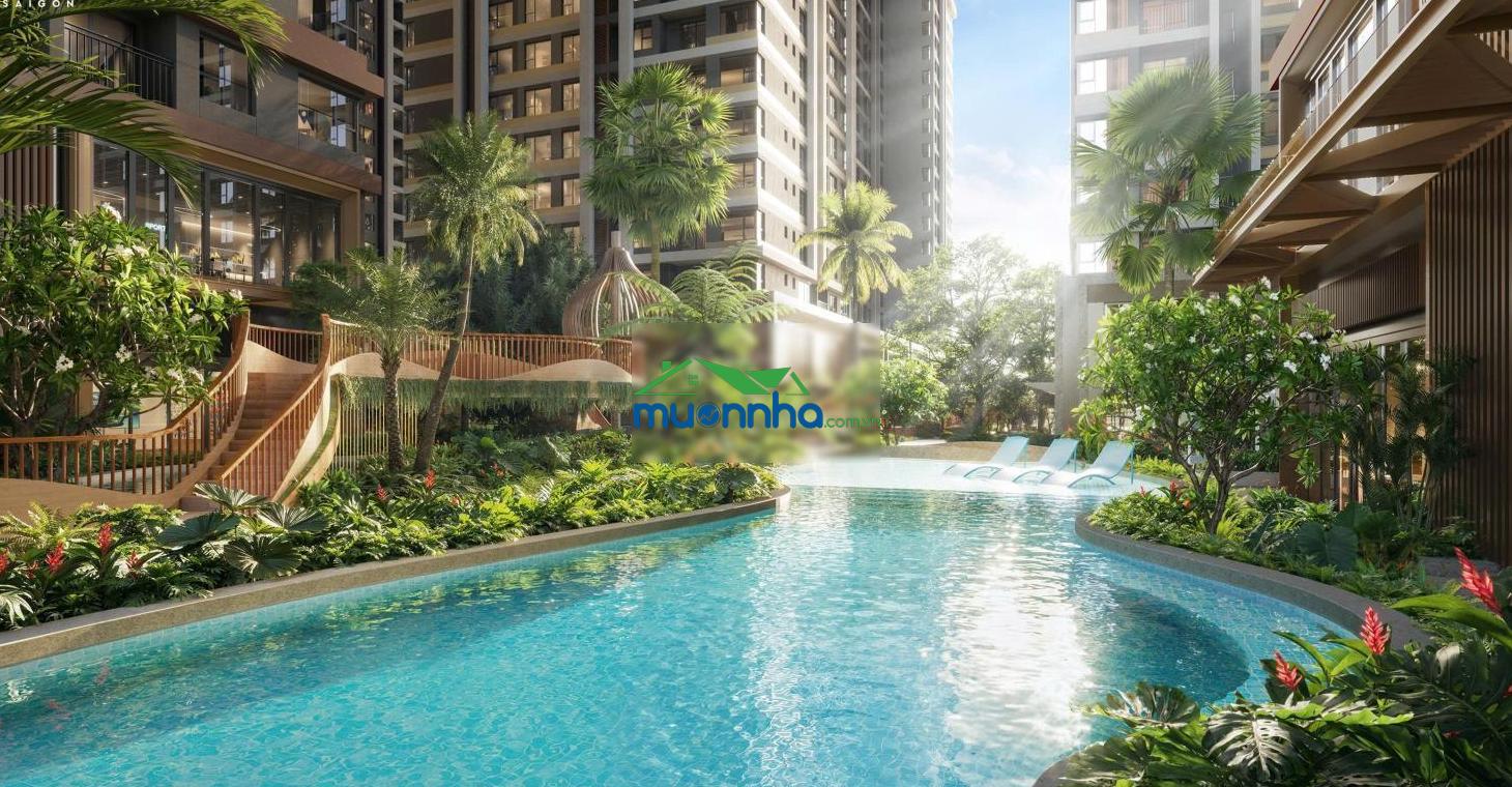 Suất ngoại giao 2pn1wc monrei saigon 54,49m² chỉ 2,236 tỷ
