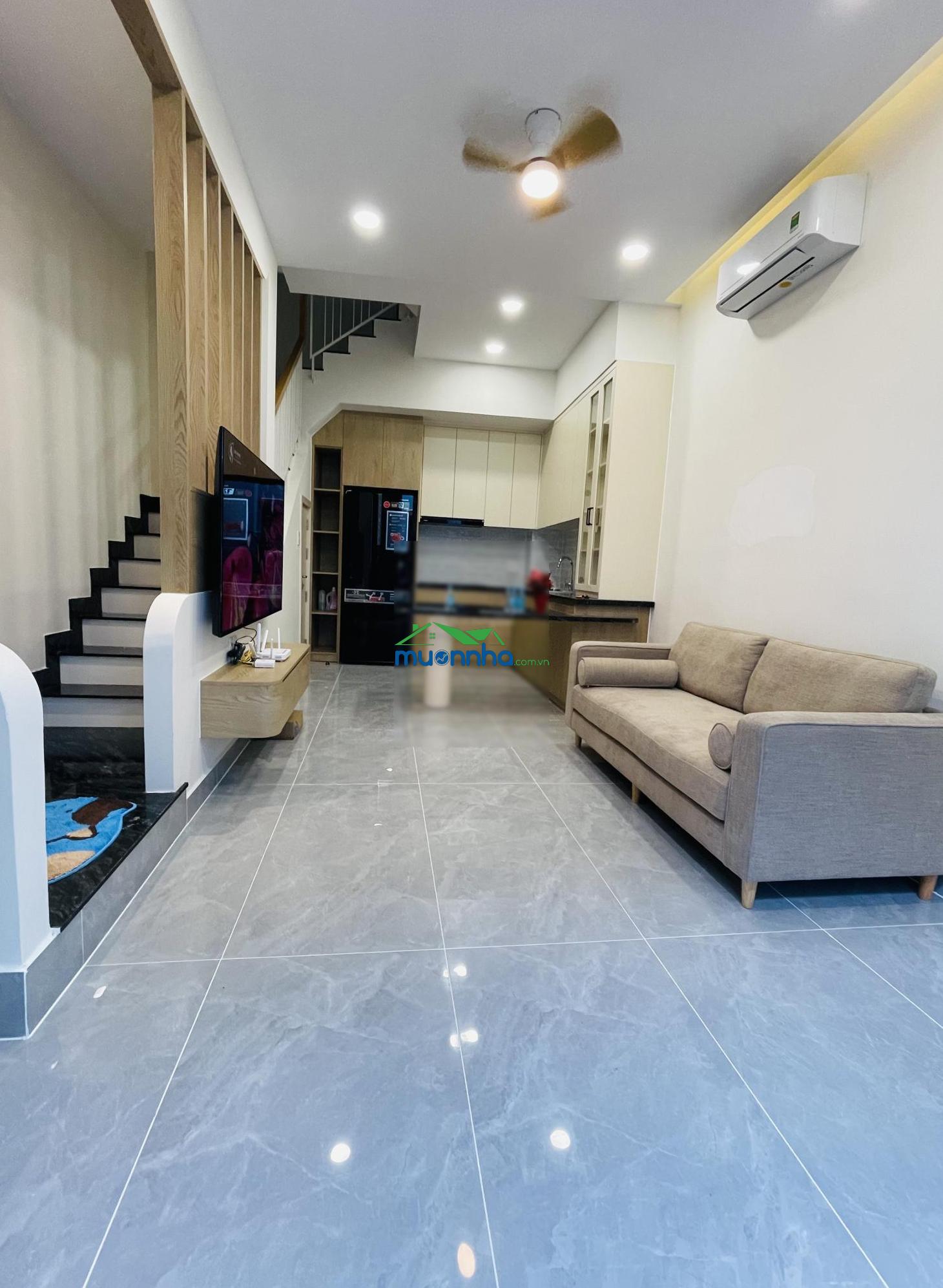 Hẻm 4m, 4 tầng ngay rạp xiếc phú thọ, vòng xoay lên đại hành, có sân thượng, hẻm thông - 3