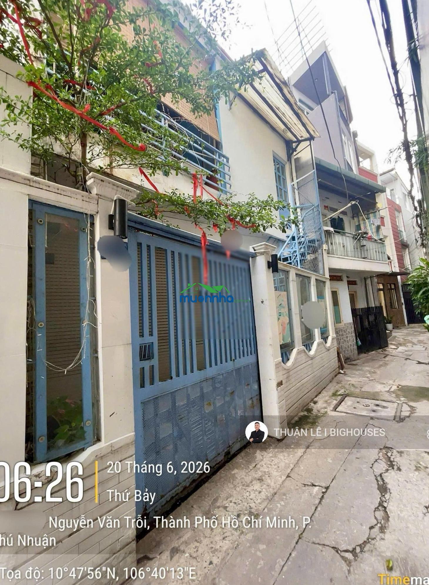 Ngang đẹp 6,5mx11m. cách 1 căn ra mặt tiền nguyễn văn trỗi, phú nhuận. chủ nhà hạ giá 2tỷ bán gấp