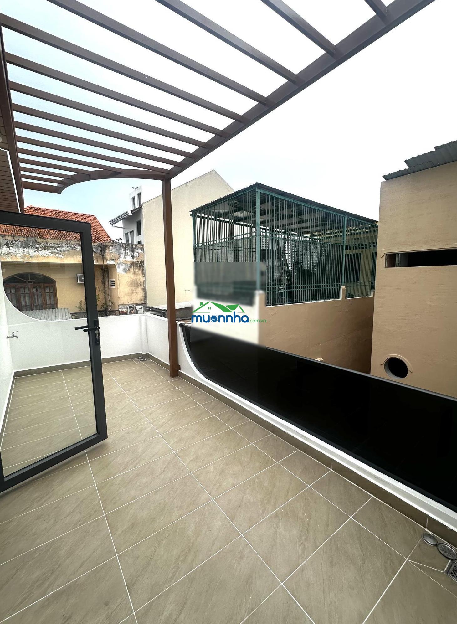 64m² nơ trang long - 3 tầng - ngang 5,3m - nhà kts thiết kế tâm đắc - 2 mặt sân thượng thoáng mát - 3