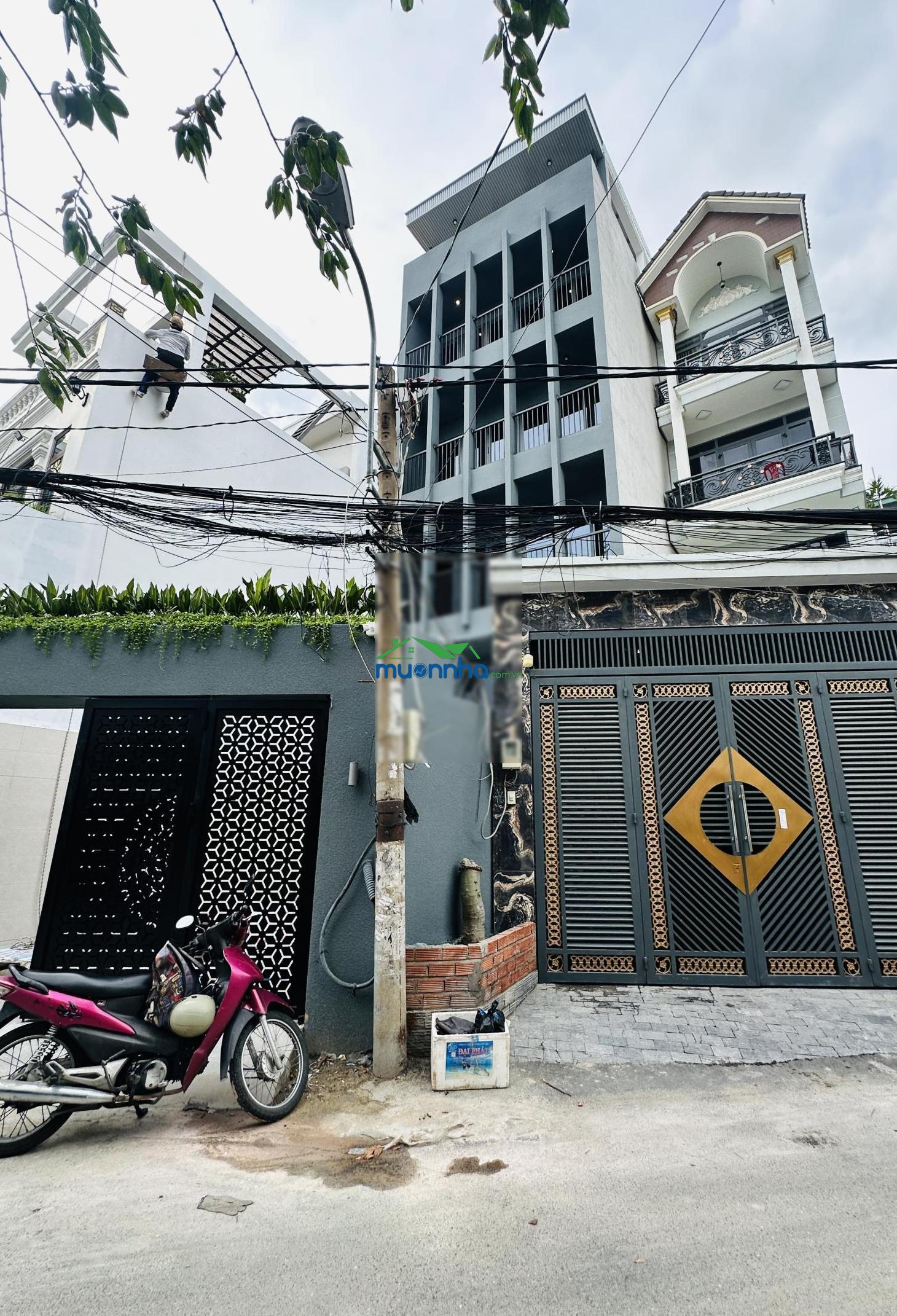 Chdv (7,5m*30m) đường xh 6m, 225m² - 7 tầng, hầm - bán giá 38 tỷ - tại gò vấp. - 2