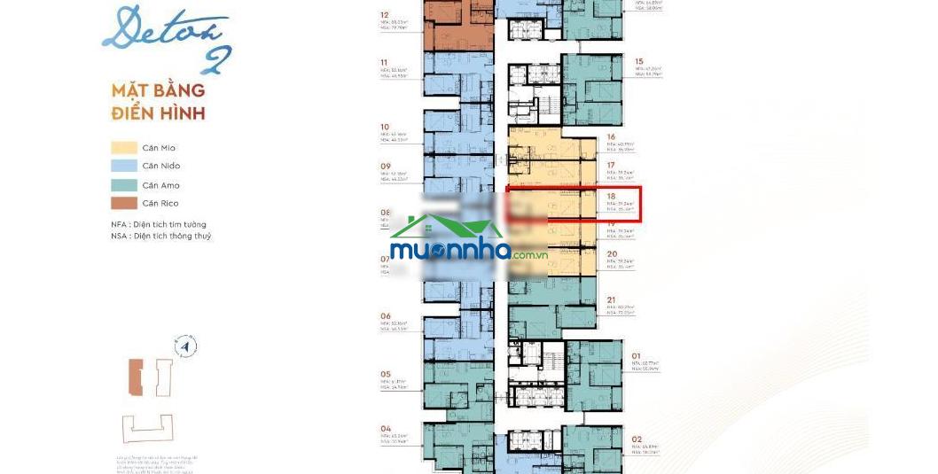 Studio view nội khu tại monrei saigon dòng sản phẩm dễ khai thác cho thuê ở dự án - 4