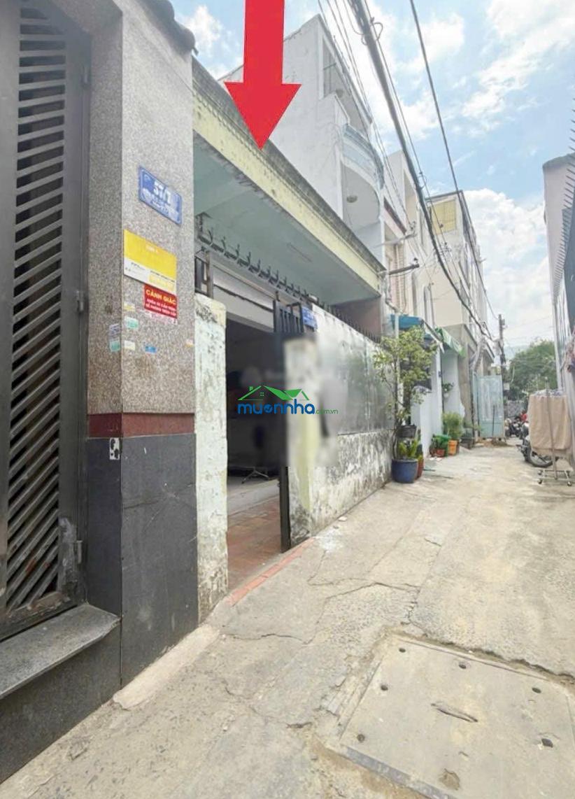 Nhà nở hậu ngay đường số gò vấp cách mặt tiền 15m