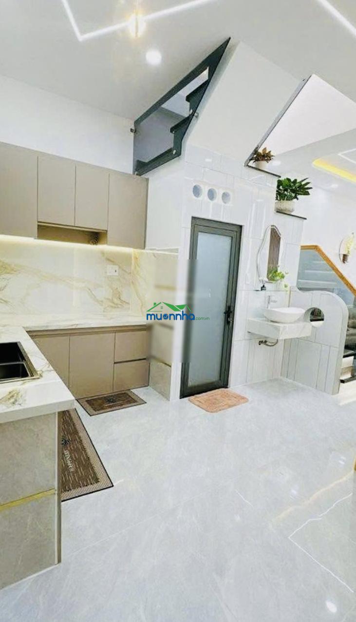 Hơn 6tỷ nhà an dương vương 3 tầng dt (72m2), hẻm 8m ôtô ngủ nhà - 2