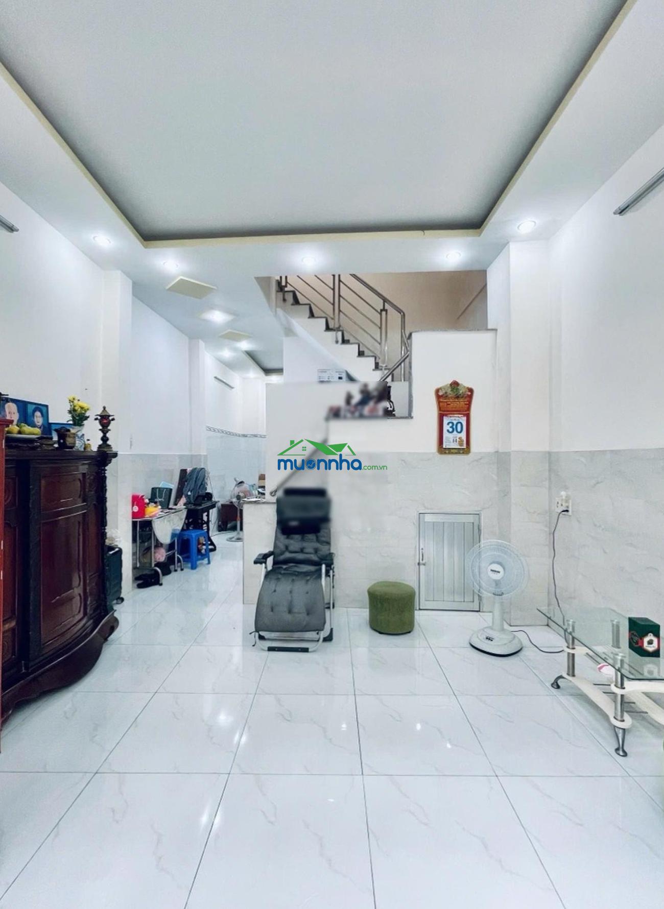 Nhà 3 tầng hẻm 766 cách mạng tháng 8, 51m, gần cv lê thị riêng, bắc hải, 4pn, 7,5 tỷ