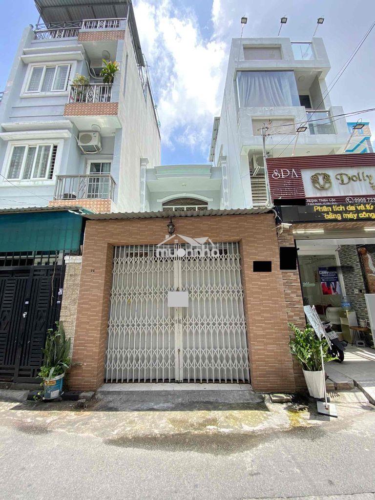 Cho thuê nhà nc hẻm 1/ huỳnh thiện lộc q.tp 4x18 trệt lầu gần chợ