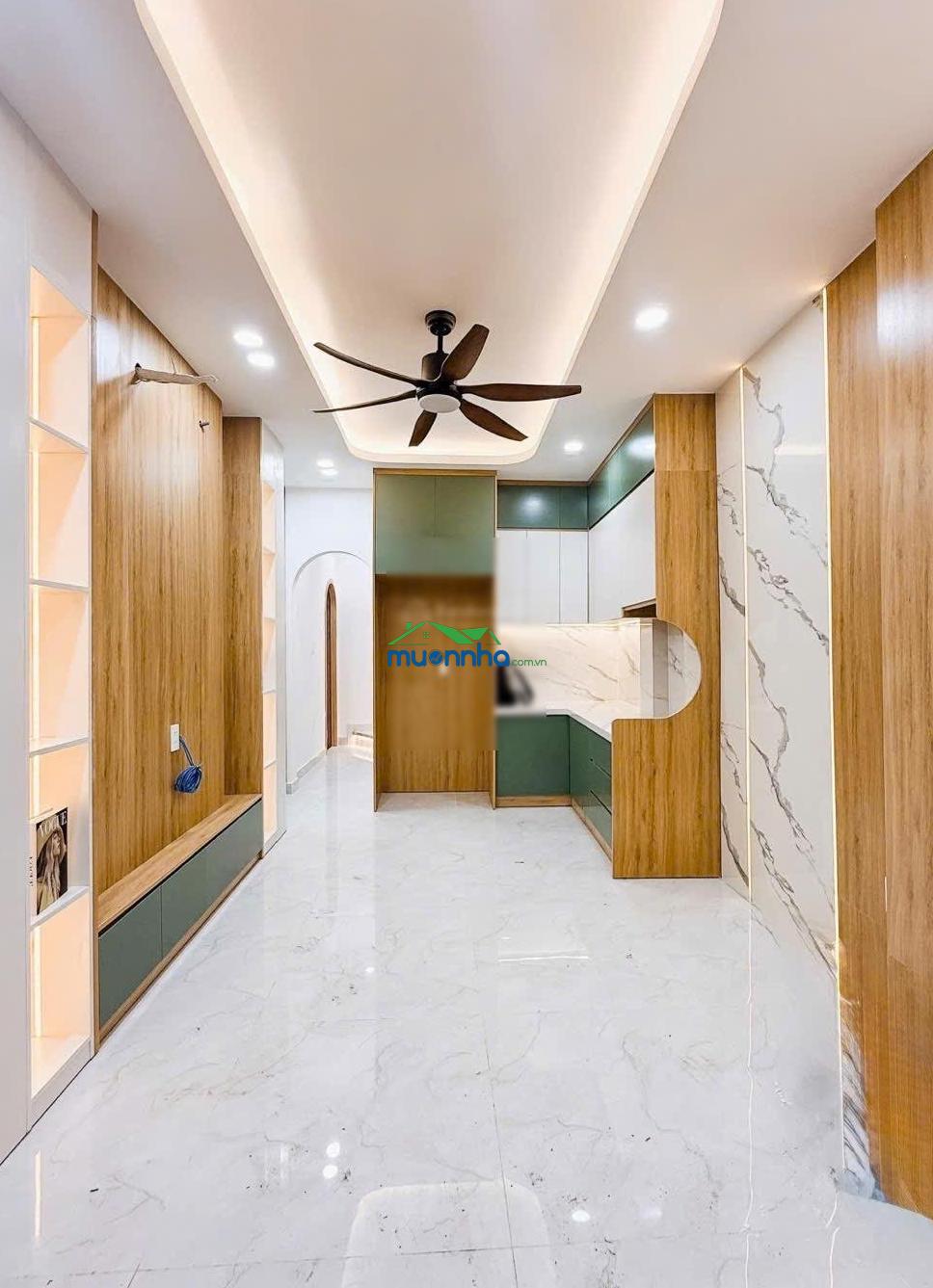 Quận 3 sa hoa cung đường đắt đỏ hẻm 1 xẹt võ văn tần - nở hậu) 3 tầng + sân thượng - 2