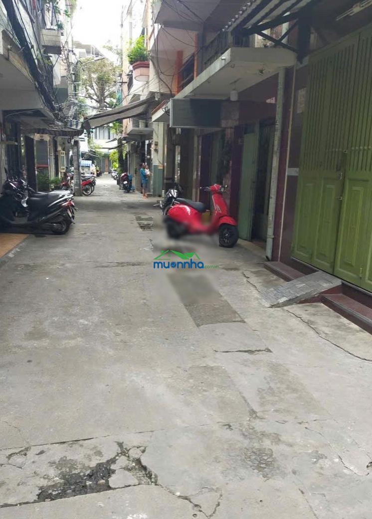 Nhà quận 10, giá 4.9 tỷ hẻm xe hơi vĩnh viễn, dt: 3 x 8m trệt lầu lửng 2pn