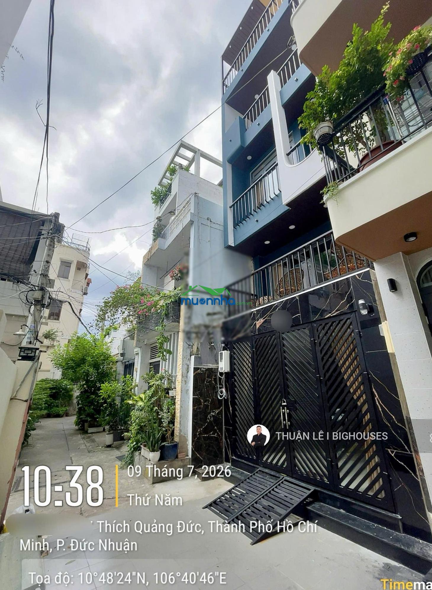 Bán nhà 4 tầng mới, đẹp thang máy khu phan đăng lưu & thích quảng đức (4mx13m) chủ hạ 2tỷ bán gấp - 3
