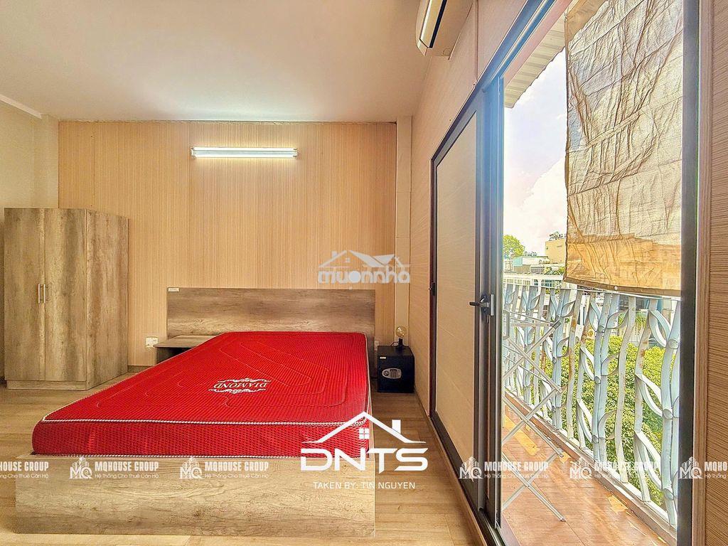 Phòng trọ đầy đủ nội thất ban công tách bếp gần lim tower, lê văn tám - 4