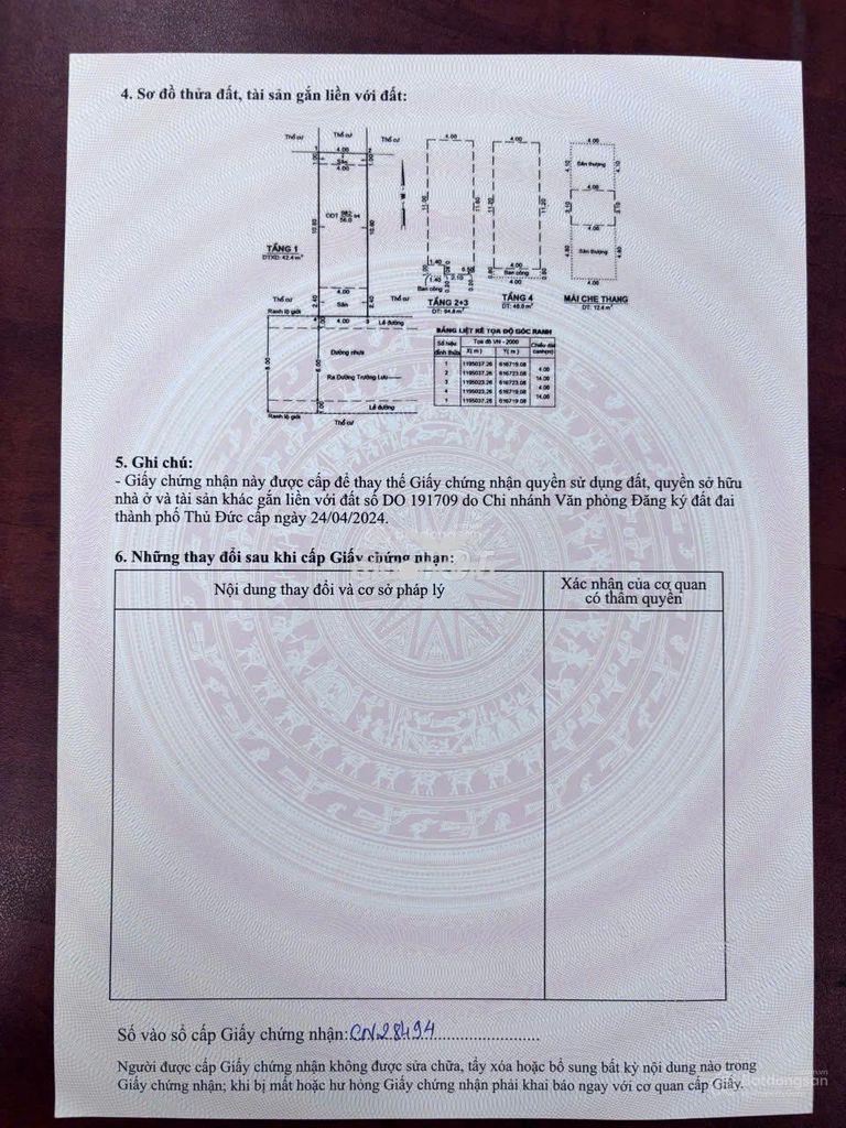 Bán nhà kdc nam khang, phường long trường, tp. thủ đức 4 tầng - 2