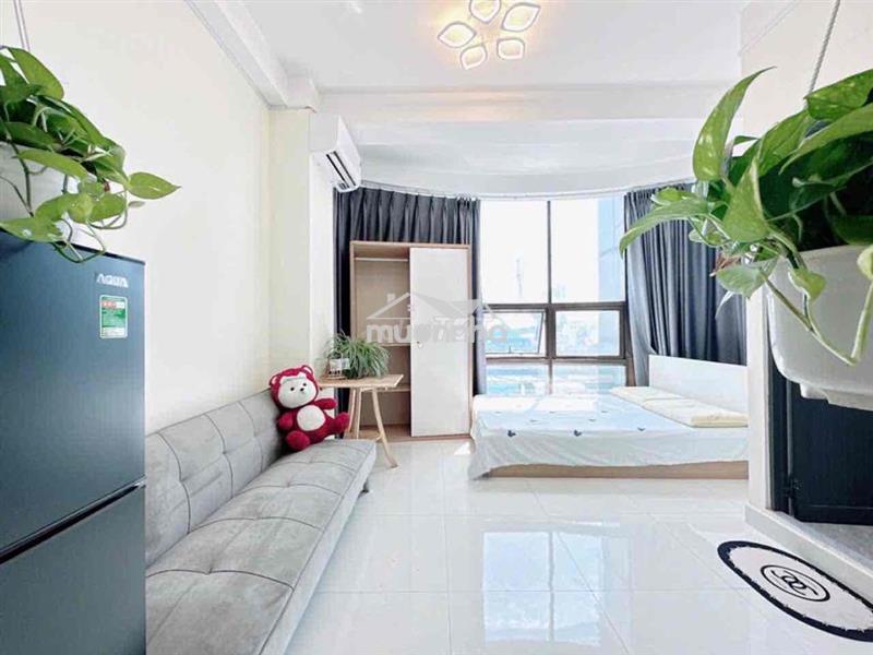 Cho thuê bình thạnh- studio full nt- cửa sổ trời