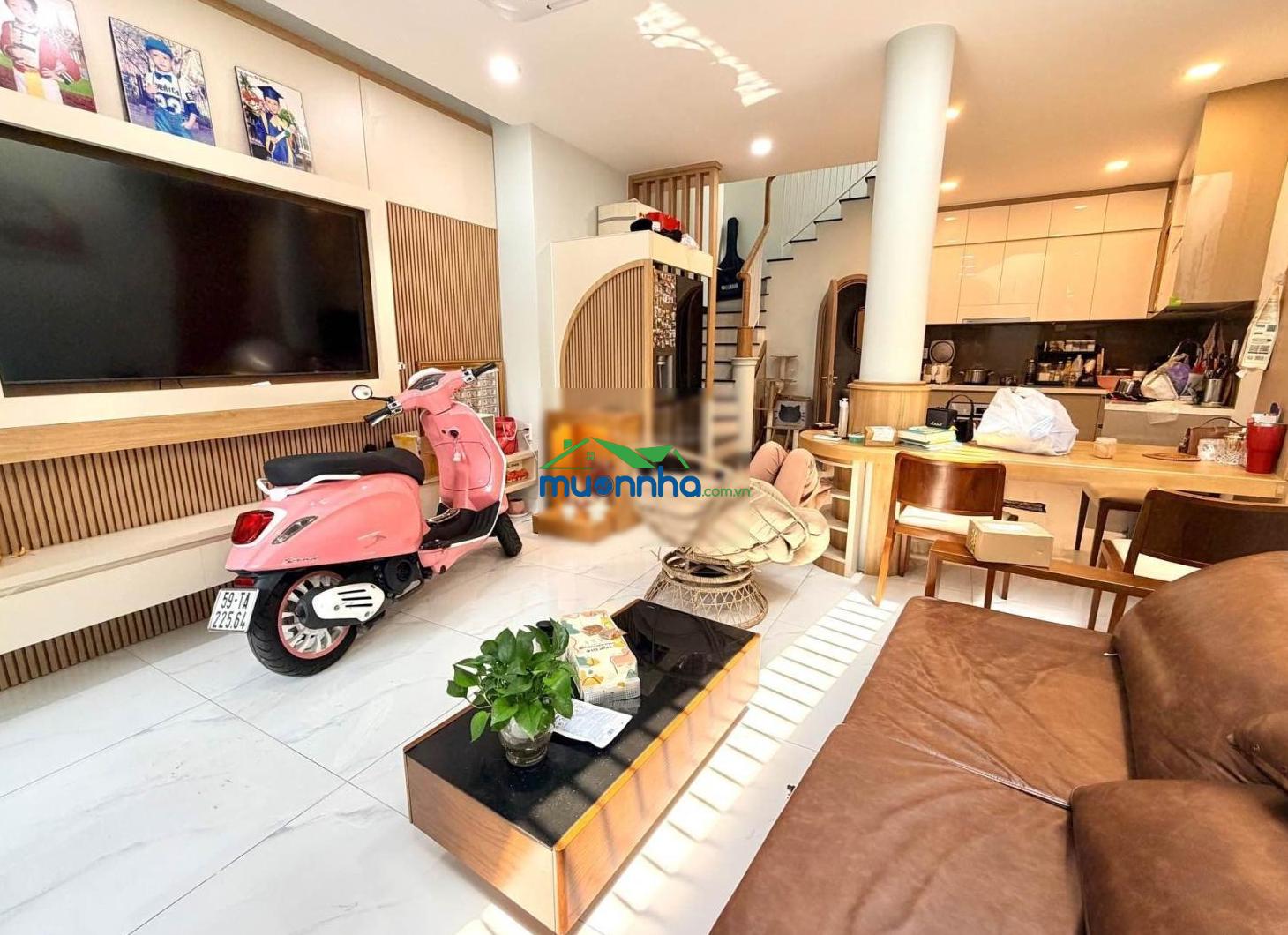 Nhà đẹp giáp q1, 2 mặt hẻm xe tải đường lê văn duyệt 50m², 3 tầng, vừa ở vừa kd đa ngành