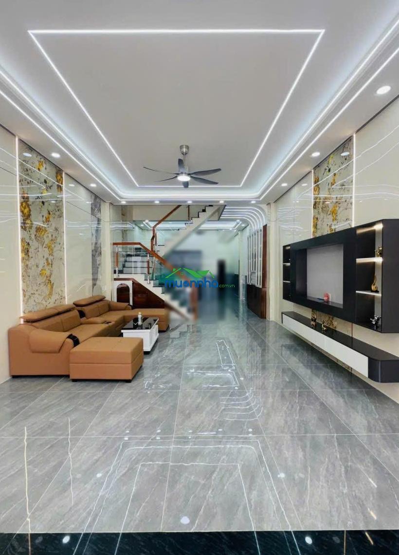 Bán nhanh nhà tân túc chợ đệm, bình chánh, dt: 100m2, sổ hồng riêng - 4