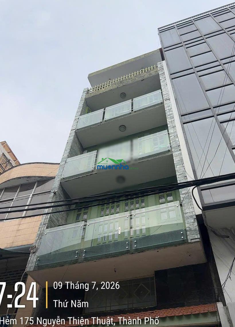 Bán nhà hxh 8m nguyễn thiện thuật quận 3 (dt: 4.3x10m) nhà 6 tầng lầu - 2