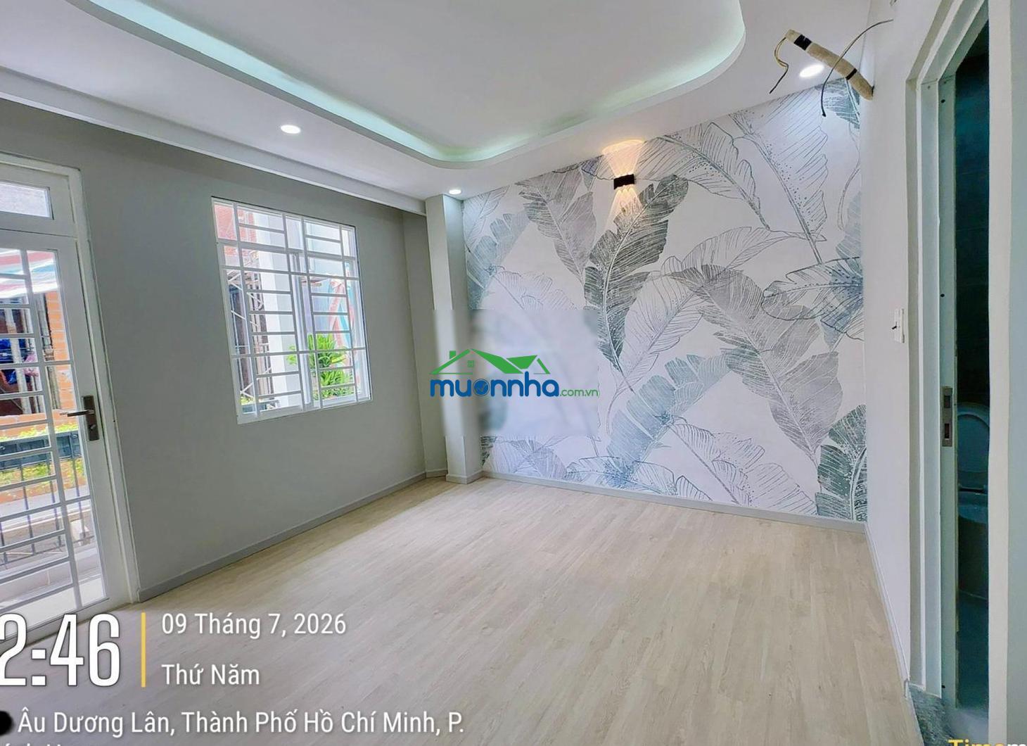 Bán nhà giáp mt âu dương lân 4 tầng 48m2 7,48 tỷ (tặng full nt)