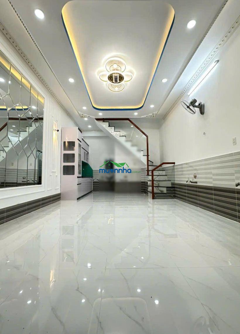 2.5 tỷ - nhà liền kề đẹp ngã 5 chùa hang, thới tam thôn, hóc môn - 4