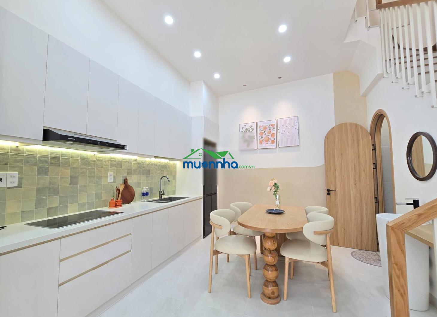 Nhà phố đẹp hẻm 564 phạm văn chiêu p. an hội đông, tp.hcm. giá chỉ 6,68 tỷ.