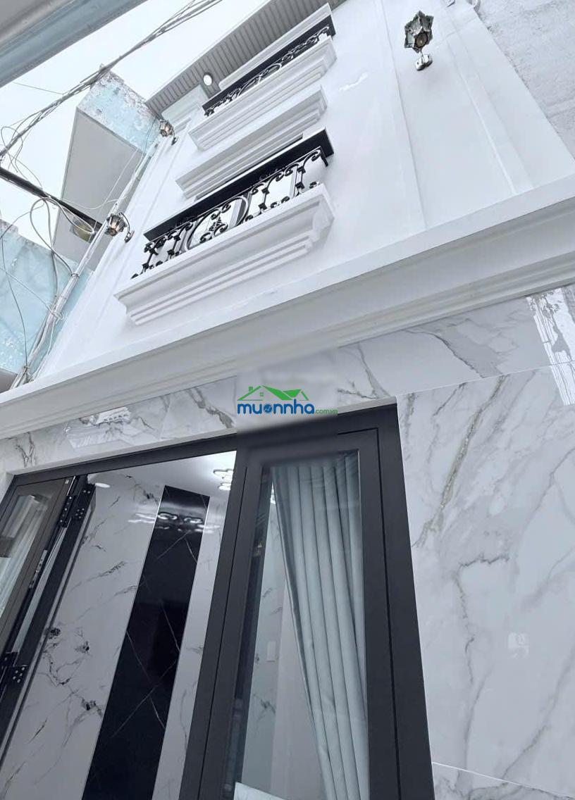 Bán nhà quận tân phú, ngay âu cơ sát q11 nhà 3 tầng hẻm xe hơi nhà mới dọn ở ngay - 2