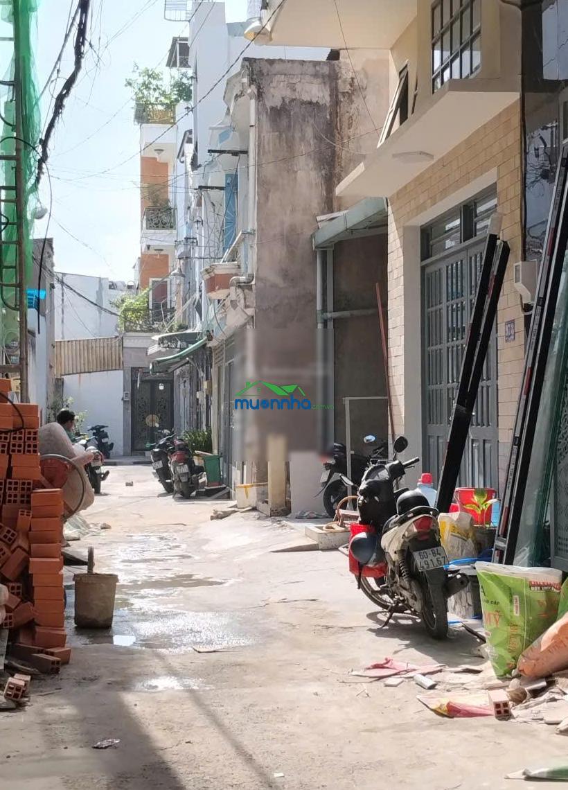 6 tỷ nhỉnh, 4 tầng, 4pn, nhà mới full nt, hẻm oto 1/ phan huy ích